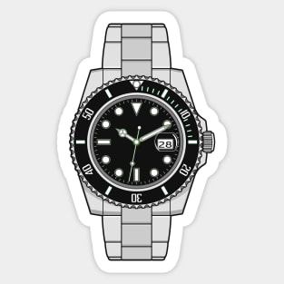 Luxury Divers Watch Sticker